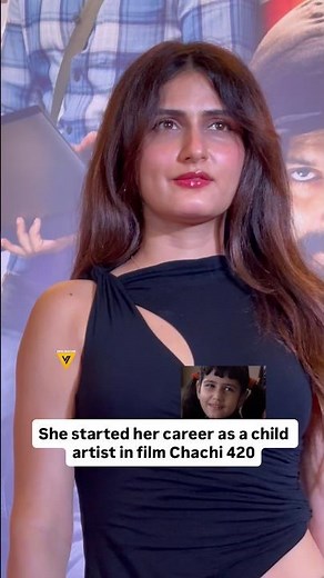 Fatima Sana Shaikh work, as child artist at the start of career ￼#viralbhayani