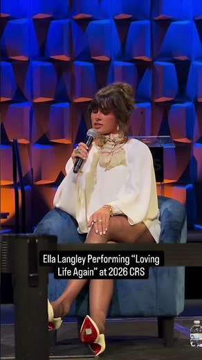 Ella Langley latest live performance at the 2026 CRS "Loving Life Again" #trending #countrymusic