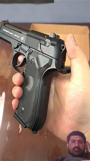 Beretta M92 Toy Gun #toygun #airsoft #gelblaster #orbeez #realistictoygun #airsoftcqb #shorts