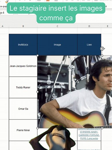 Utilise la fonction =IMAGE() et impressionne tout l'open-space. Abonne-toi pour plus de tips !✅️ #exceltips #excel #spreadsheets #tutorial #exceltrick