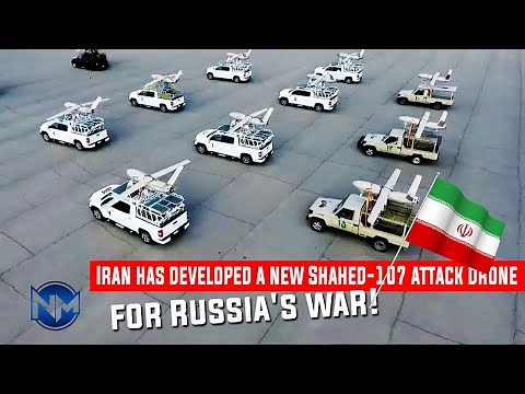 Shocking! Iran has developed a new Shahed-107 attack drone for Russia's war!