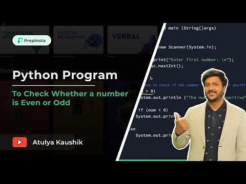 Checking if a Number is even or Odd in Python
