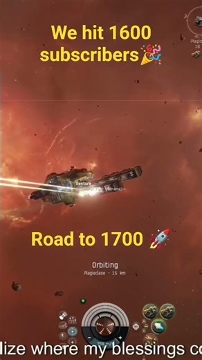 1,600 Pilots Strong! EVE Online Thank You