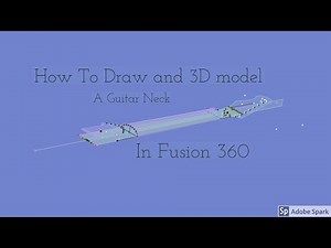 Telecaster Neck Start To finish In Fusion 360