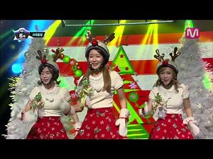 크레용팝_꾸리스마스 (Lonely Christmas by Crayon Pop of Mcountdown 2013.12.19)
