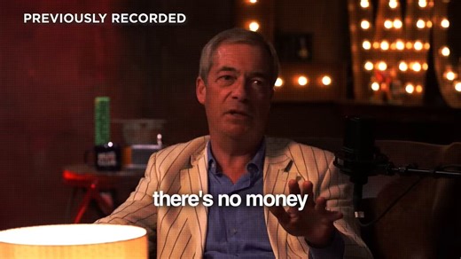 Why is Farage running scared from interviews today? Is it because everyone has found out about the £5 million??Who is Farage really standing up for?