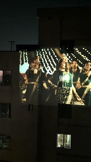 🔥 500 Inch Wedding Screen with a Projector?! | Bangladesh #projector #aun