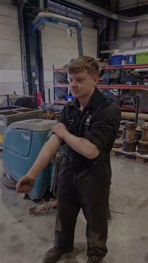 When it's a tight squeeze, we send in James #thetankmuseum #workshop #ktv2