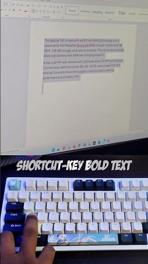 How to Make Text Bold in Microsoft Word (2025 Easy Method)