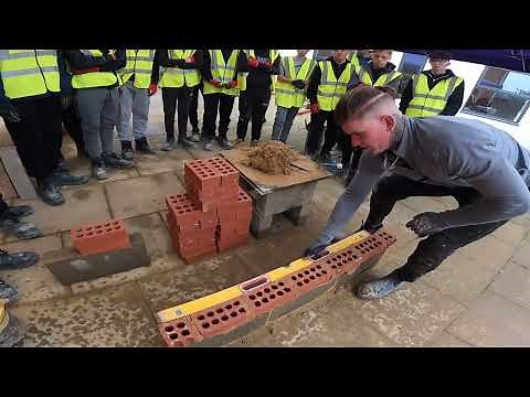 I Went Back to School to Teach some Bricklaying 🧱🚧