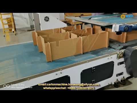 Auto Corrugated Paperboard Partition Clapboard Assembler Machine