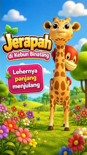 Long Lofty Neck - Giraffe at the Zoo - Funny Animal Songs - Songs for Toddlers