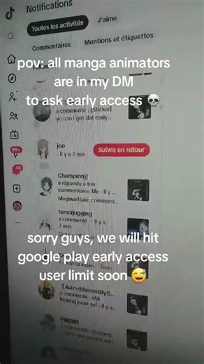 ALL manga animators ask my manga animation app 🤯 #animation #manga #capcut