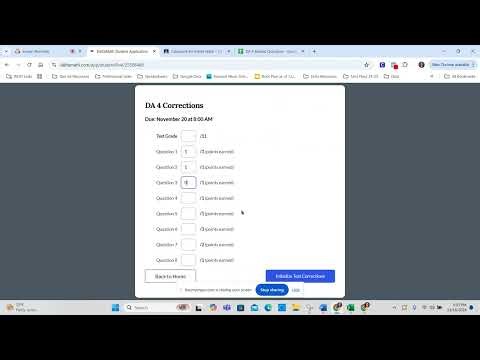 DA 4 Delta Math Test Corrections Set Up Video Tutorial