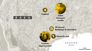 Eurovision: the alternative map of Baku