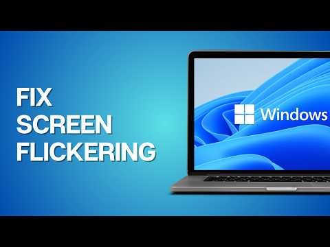 How to Fix Screen Flickering in Windows 11 or 10