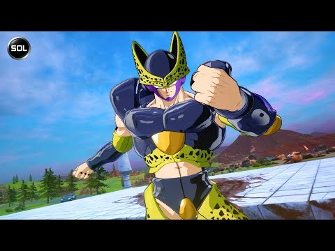 Hyper Cell New Form VS Beast Gohan & Orange Piccolo Dragon Ball