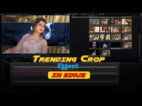 Wedding Trending Crop Effect In Edius | Edius Video Editing | Edius Tutorial In Hindi