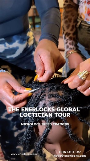 How to Unlock FREE Microlocs Speed Training in Massachusetts! #microlocs #loctician #enerlocks