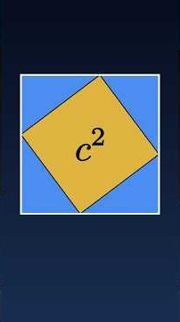 The Pythagorean Theorem, Proved By Sliding 4 Triangles