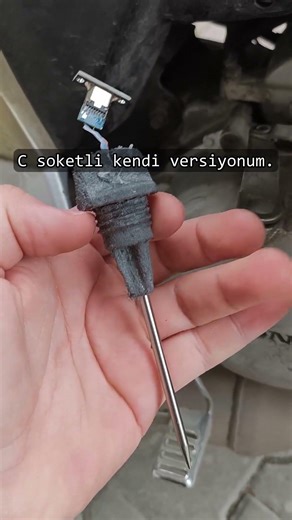 -reklam- Motorumun yağ tıpasına termometre taktım...