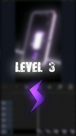 Level 1 VS Level 3 ⚡ Alight motion LYRICAL EDIT TUTORIAL #tutorial #edit #alightmotion