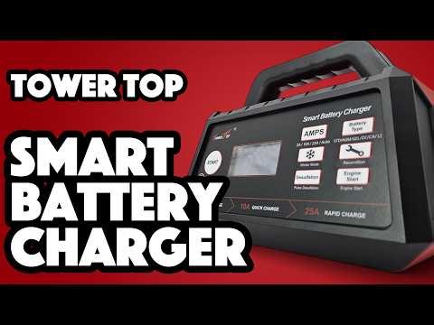 Smart 12V Battery Charger for Cars and Trucks
