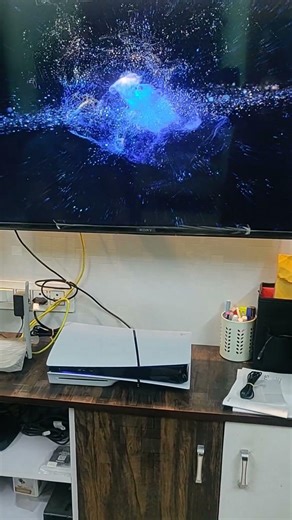 PS5 First Power On | PS5 First Startup #ps5 #playstation #playstation5 #ps5setup #ps5slim