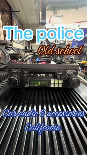 Vintage knobs radio whit cassette playe #automobile #autoclassiche #carstereo #caraudio #antiquecar