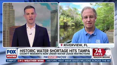 Tampa Bay faces the worst water shortage in decades