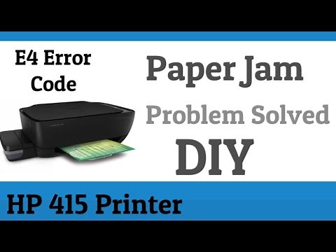 Fix HP Printer E4 Error: Troubleshooting Guide! : HP Printer 415