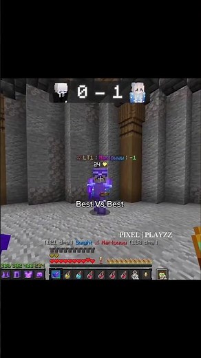 Best Vs Best #minecraft #mlgclutch #minecraftmeme #edit #clutchchallenge #minecraftparody #gaming
