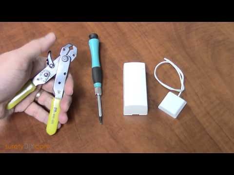 How to Make a Combined Window Sensor/Shock Sensor