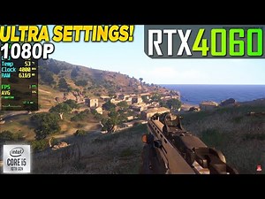 Arma 3 RTX 4060 - 1080p Ultra,