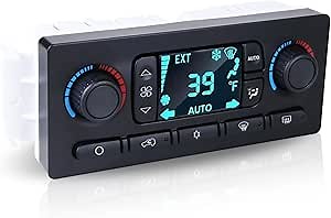 599-009 599-211 A/C Heater Climate Control Module Panel Switch 599-211XD Compatible with Chevy Silverado Suburban GMC Sierra Yukon Envoy Cadillac Escalade Rainier Hummer Bravada 10367041