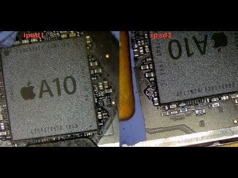 IPAD 7TH GENERATION REPAIR, COMMON FAULT PROBLEM ISSUE. A10 CPU REBALL REPAIR. ERROR 9/4013/4014
