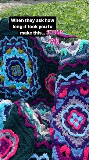 Stunning Crochet Mandala Blanket! Amazing stitches & Masterful crochet colorwork. Pattern this fall!