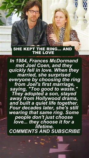SHE KEPT THE RING... AND THE LOVE