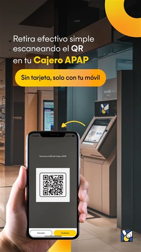 ¿Olvidaste tu tarjeta en casa? 💳 Con Móvil APAP, retira efectivo sin necesidad de usar tu tarjeta, desde cualquier Cajero APAP. 1️⃣ Ingresa a "Transacciones" en tu Móvil APAP. 2️⃣ Selecciona "Retiro Digital" y completa los datos. 3️⃣ Escanea el QR del cajero y ¡listo! Retira tu efectivo. 🥇 Somos los primeros y únicos en el país en ofrecerte la facilidad de retiro con QR. 🔐 Seguro y simple. #MóvilAPAP #RetiroDigital #QR | Asociación Popular de Ahorros y Préstamos