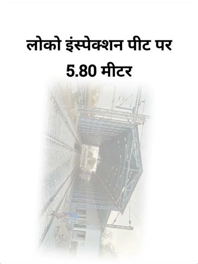 कॉन्टैक्ट वायर की ऊंचाई।।height of contact wire ( OHE ) from railway track ....