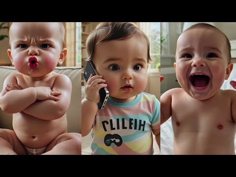 Try Not To Laugh: Funny Baby Laughing 🤣 | Cute & Awkward Baby Moments 🍼👶