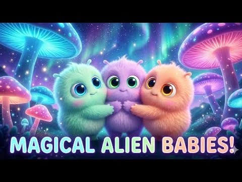 ALIEN 🌠 A Fantasy World of Magical Baby Creatures | Cute & Cinematic AI Movie