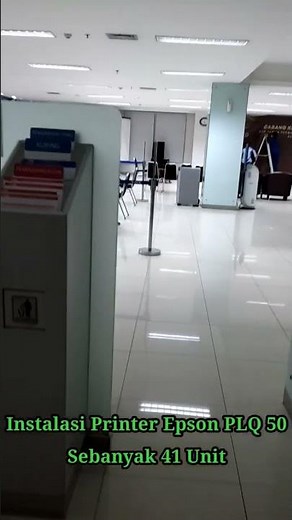 instalasi Printer Epson PLQ 50 sebanyak 41 unit wow