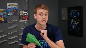 Foldable Flight设计的Rival三代纸飞机