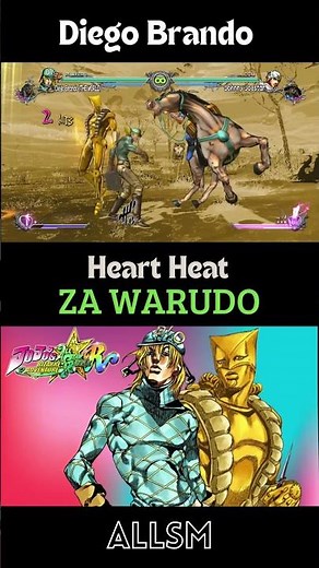 Diego Brando ZA WARUDO JoJo's Bizarre Adventure