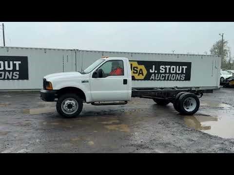 2000 Ford F450 SD 4X4 Cab & Chassis