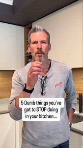 Designing your dream kitchen is one thing, learning to use it properly is a whole other world. Here’s 5 bad habits you need to break to get the most out of your space… #kitchendesign #kitcheninspiration #modernkitchen #germankitchen | Black Rok Kitchen Design