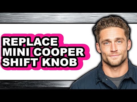 How to Replace Mini Cooper Shift Knob (easy Method)