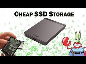 2TB External SSD for $75? - Review and Teardown of the LEXAR SL200