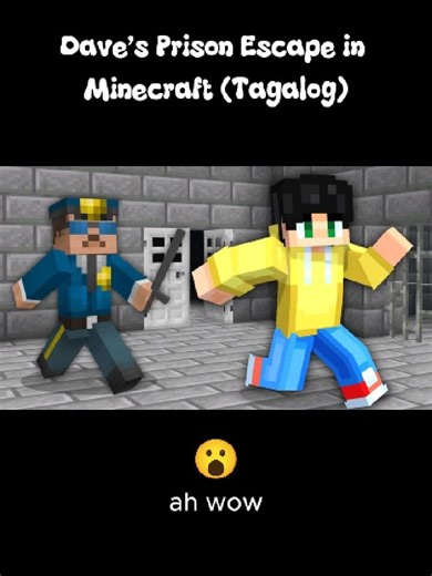 Dave's Minecraft Prison Escape Adventure
